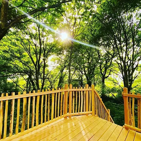 山林小屋 Lejardinzenduquistillic Saint-Guen